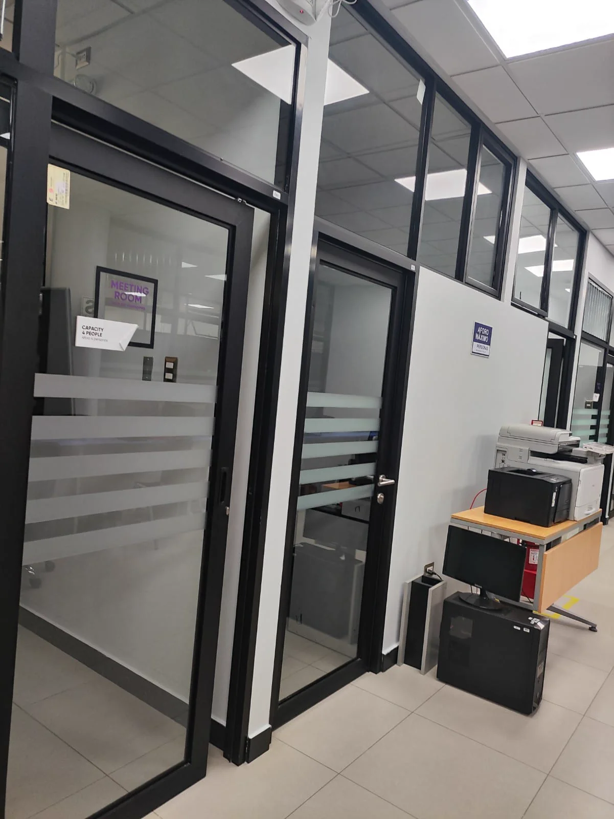 Mamparas para espacios de oficina